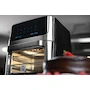 Miniatura de Hukën x MasterChef Horno + Freidora de Aire BAKE N’ FRY 12 L con Panel Touch Doble Pantalla LED, Puerta Desmontable, Ventana con Luz, 5 Accesorios y Recetario
