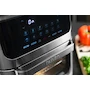 Miniatura de Hukën x MasterChef Horno + Freidora de Aire BAKE N’ FRY 12 L con Panel Touch Doble Pantalla LED, Puerta Desmontable, Ventana con Luz, 5 Accesorios y Recetario