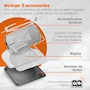 Miniatura de Hukën x MasterChef Horno + Freidora de Aire BAKE N’ FRY 12 L con Panel Touch Doble Pantalla LED, Puerta Desmontable, Ventana con Luz, 5 Accesorios y Recetario