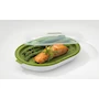 Miniatura de Good Cook Vaporizador para Microondas - Vaporera de Verduras y Pescado con Tapa Transparente y Ventilación Ajustable - Modelo 20146 - Capacidad Familiar