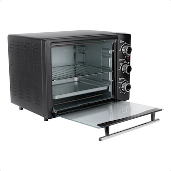 Imagen 5 de DAEWOO Horno Tostador 20 L DOT-1657 con Puerta de Vidrio Templado