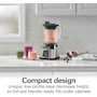 Miniatura de Licuadora Hamilton Beach Smoothie Smart Modelo 56208 con Jarra de Vidrio 1.2 L Color Plateado Acero Inoxidable