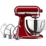 Miniatura de KitchenAid Batidora de Pedestal Deluxe de 4.5 Cuartos con Cabezal Inclinable - Rojo Imperio, Modelo KSM97ER, Capacidad 4.5 Cuartos (4.2 L), Serie Deluxe, Dimensiones 36 x 22 x 42.7 cm