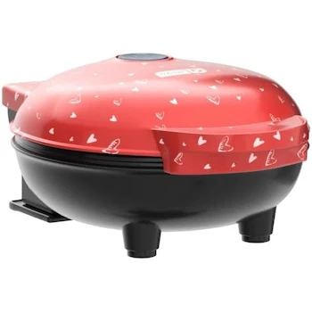 Imagen 5 de DASH Mini Waflera Diseño Corazón Individual 10 cm Color Rojo