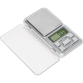 Imagen de referencia para Truper BASE-05J, Báscula de bolsillo electrónica, capacidad 500 g