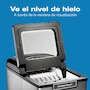 Miniatura de Hamilton Beach Máquina para Hacer Hielo Portátil de Encimera, Acabado Acero Inoxidable Negro, Modelo 86150, ASIN B07P769JJG, Capacidad 28 Libras, Dimensiones 34.29 x 24.77 x 33.02 cm, Peso 10.44 kg