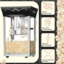 Miniatura de 6092 Great Northern Máquina de Palomitas de Maíz Estilo Antiguo Matinee, 8 oz (227 g), Color Negro
