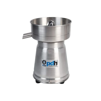 Imagen alusiva al producto PDH Exprimidor Industrial Acero Inoxidable 1/2 HP Modelo PD17 Color Acero