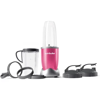 Imagen 3 de NutriBullet Pro NB9-1301PINK 13 Piezas Licuadora Personal Color Rosa Baya 900 W