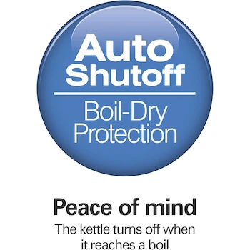 Imagen 5 de Hamilton Beach Hervidor Eléctrico de 1.7 L, Caldera de Agua y Calentador, Vidrio Transparente, Modelo 40864, Servicio Inalámbrico