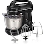 Miniatura de Hamilton Beach 63391 Batidora de Pie Stand Mixer, Color Negro, Tazón de Acero Inoxidable 4 Quart (3.8 Litros), 7 Velocidades