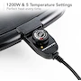 Miniatura de OVENTE - Plancha Eléctrica de Cocina para Interiores, 16 x 10 Pulgadas, Superficie Antiadherente, Color Negro, Modelo GD1610B, Serie GD1610