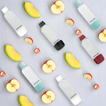 Imagen 3 de iSoda Drinkmate Carbonation Bottles (2 Pack) (1L, Red) 1 litro Rojo