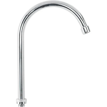 Imagen de referencia para Foset Basic CR-321, Cuello de Repuesto para Mezcladora de Fregadero, Color Cromo, Acero Inoxidable, Dimensiones 25.53 x 32.2 x 12.7 cm, Peso 270 g