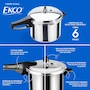 Miniatura de Ekco 13165 Válvula regulador para Olla Express Gourmet Plus, y Tendencias Classic de Aluminio, Color Negro