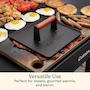 Miniatura de Cuisinart Prensa para Parrilla de Hierro Fundido con Mango de Madera, Modelo CGPR-223, 10 x 10 Pulgadas