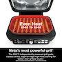 Miniatura de Ninja - Combinación de parrilla y plancha Foodi Smart XL Pro IG651 para interiores, negro, con parrilla de 9 x 12 pulgadas, plancha plana de 12 pulgadas, canasta de 4 qt, dimensiones 15.7 x 17.4 x 11.63 pulgadas