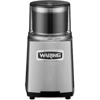 Imagen de referencia para Waring Commercial WSG60 - Molinillo de Especias de 3 Tazas, Incluye 2 Cuencos de Acero Inoxidable, Modelo WSG60, Capacidad 3 Tazas