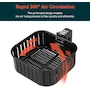 Miniatura de COSORI Accesorios para Freidora de Aire, Repuesto Original de Cesta 5.8 Cuartos de Galón para Modelos CP358-AF, CS358-AF, Serie CAF-P582B, Antiadherente, Negro