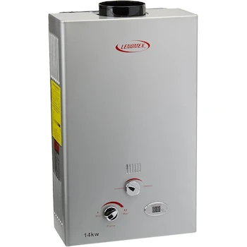 Imagen alusiva al producto Boiler de Paso Lenomex Serie Lis/lid Modelo LIS/LID -7GAN Color Blanco Capacidad 7 Litros Gas Natural Dimensiones 21 x 37 x 66 cm Peso 4 Kilogramos Número de Parte 19379 ASIN B017DV5C60