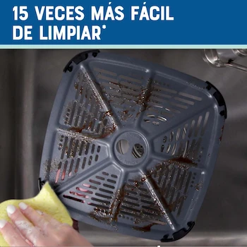 Imagen 5 de Oster® Freidora de Aire con Panel Digital, Capacidad de 9 Litros, Color Plateado, Modelo CKSTAF90D