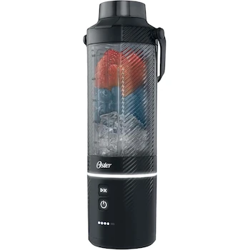 Imagen 2 de Oster GoMAX Licuadora Portátil Personal Recargable USB-C Vaso Antiderrames Negro Modelo BLSTGFP-B20-000
