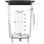 Miniatura de Blendtec WildSide Jarra de 98 onzas, grado comercial, tarro de batidora de repuesto de cinco caras, compatible con licuadoras Blendtec, capacidad de mezcla de 30 onzas, transparente 2839 ml Claro, modelo 40-630-50, dimensiones 17.5 x 18 x 25.1 cm