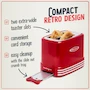 Miniatura de Nostalgia Retro Wide 2-Slice Toaster Vintage Design Rojo