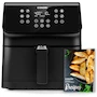 Miniatura de COSORI Air Fryer Grande XL 5.8QT Negro, Capacidad 5.8 Cuartos, Modelo B085W3GN5J / CP358-AF, Freidora sin Aceite 12 en 1