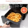 Miniatura de COSORI Air Fryer Grande XL 5.8QT Negro, Capacidad 5.8 Cuartos, Modelo B085W3GN5J / CP358-AF, Freidora sin Aceite 12 en 1