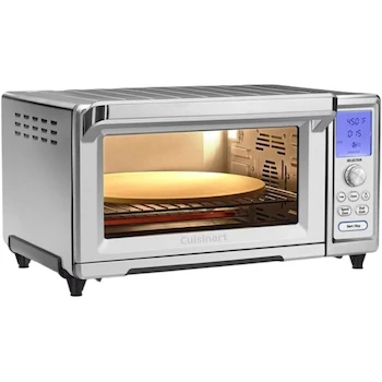 Imagen de referencia para Cuisinart TOB-260N1 Horno Tostador de Convección Chef, Acero Inoxidable, Dimensiones 20.8" x 17.9" x 11.4", Capacidad para Pizza 13" y 9 Rebanadas
