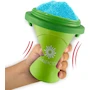 Miniatura de Chill Factor Watermelon Crush Vaso Slushy Maker Squeeze Cup Reutilizable Azul Verde