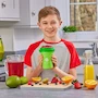 Miniatura de Chill Factor Watermelon Crush Vaso Slushy Maker Squeeze Cup Reutilizable Azul Verde
