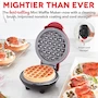 Miniatura de DASH Deluxe Mini Máquina Waflera Roja Manzana con Cepillo Incluido | Waffles Individuales 10 cm / 4 Pulgadas | Compacta Portátil
