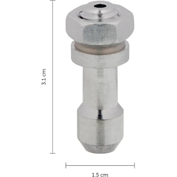 Imagen 2 de Ekco Tubo de Escape para Olla Express de 11 L Color Gris Modelo 43797 Dimensiones 30 x 14 x 19 cm Compatible con Modelo 38731