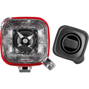 Imagen 3 de KitchenAid 7KSB4027MPA Andromeda Blender con Jarra de 56oz en Passion Red