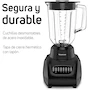 Miniatura de TAURUS VITRA Licuadora de Vidrio 1.5L 10 Velocidades + Pulsos Negro
