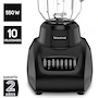 Miniatura de TAURUS VITRA Licuadora de Vidrio 1.5L 10 Velocidades + Pulsos Negro