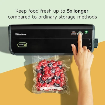 Imagen 2 de FoodSaver Bolsas Selladoras al Vacío Paquete Variado 30 Unidades: 5 Bolsas Tamaño Pinta, 15 Tamaño Cuarto de Galón, 10 Tamaño Galón, Color Transparente, Modelo 2186362