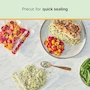 Miniatura de FoodSaver Bolsas Selladoras al Vacío Paquete Variado 30 Unidades: 5 Bolsas Tamaño Pinta, 15 Tamaño Cuarto de Galón, 10 Tamaño Galón, Color Transparente, Modelo 2186362