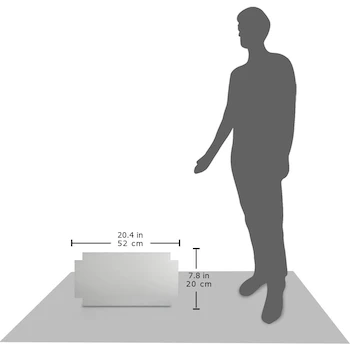 Imagen 3 de CalorSolar CERATI ProtMicaP5220P3-Bl Aislante Cerámico Protector Térmico para Pared 52 x 20 cm Paquete de 3 Piezas Color Blanco Placa Cerámica