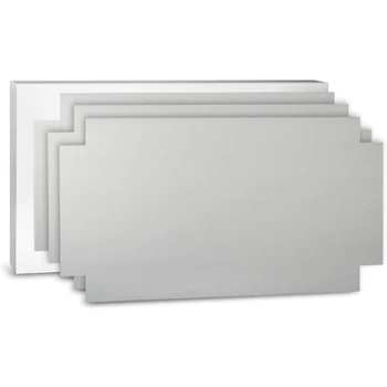 Imagen 4 de CalorSolar CERATI ProtMicaP5220P3-Bl Aislante Cerámico Protector Térmico para Pared 52 x 20 cm Paquete de 3 Piezas Color Blanco Placa Cerámica