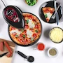Miniatura de Presto 03430 Pizzazz Plus - Horno Giratorio para Pizza, Color Negro, Capacidad para Pizzas de 7 a 12 Pulgadas, Dimensiones 40.1 x 36.8 x 26.2 cm, Peso 3.45 kg