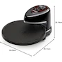 Miniatura de Presto 03430 Pizzazz Plus - Horno Giratorio para Pizza, Color Negro, Capacidad para Pizzas de 7 a 12 Pulgadas, Dimensiones 40.1 x 36.8 x 26.2 cm, Peso 3.45 kg