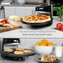 Miniatura de Presto 03430 Pizzazz Plus - Horno Giratorio para Pizza, Color Negro, Capacidad para Pizzas de 7 a 12 Pulgadas, Dimensiones 40.1 x 36.8 x 26.2 cm, Peso 3.45 kg
