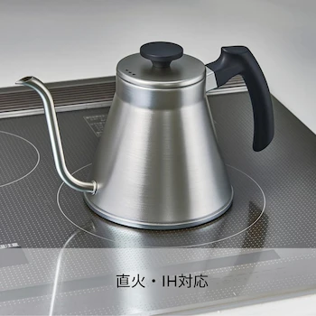 Imagen 5 de Hario V60 "Fit" Drip Kettle 1200ml Silver - Tetera de Acero Inoxidable 1.2 Litros Plateado