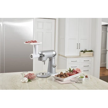 Imagen 2 de Accesorio Molino para Carne Cuisinart MG-50 para Batidoras de Pedestal SM-50 y SMD-50 Series, Blanco