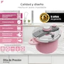 Miniatura de Bogner Olla de Presión 6L Acero Inoxidable Rosa Modelo BPC06P