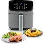 Miniatura de TAURUS FLARE II Freidora de Aire Digital Multifunción Gris 4.5 L Dimensiones 30 x 30 x 29 cm