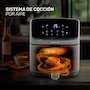 Miniatura de TAURUS FLARE II Freidora de Aire Digital Multifunción Gris 4.5 L Dimensiones 30 x 30 x 29 cm